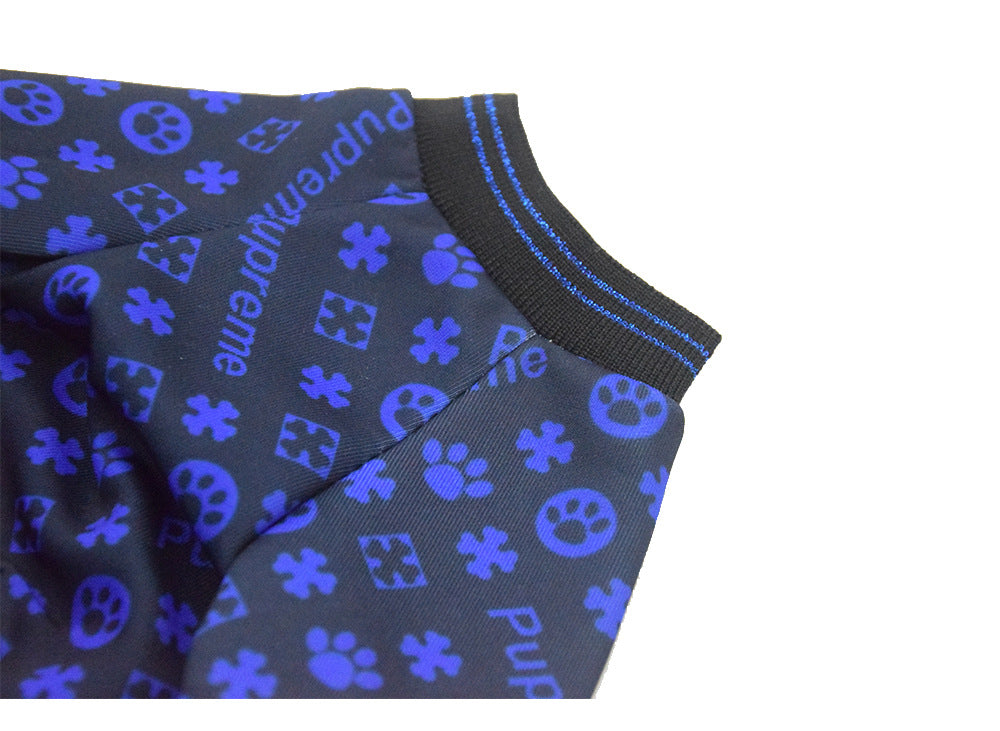 Pawra Pupreme Monogram Luxe Streetwear Dog Tee