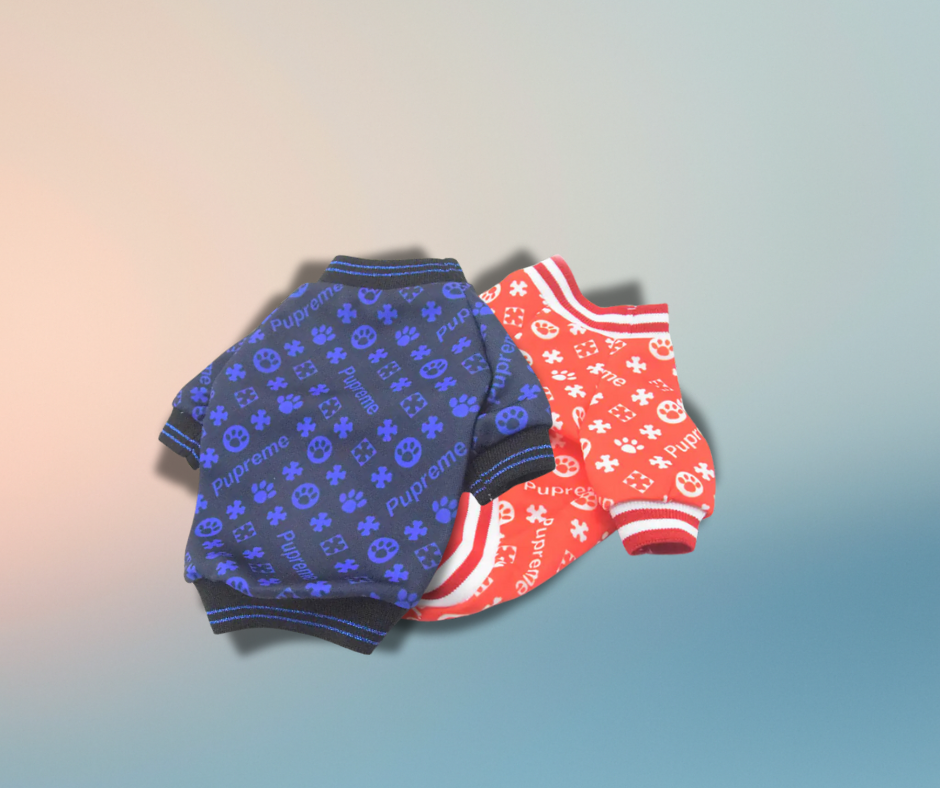 Pawra Pupreme Monogram Luxe Streetwear Dog Tee