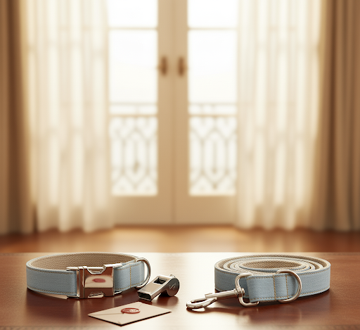 The Indigo Luxe Denim Leash