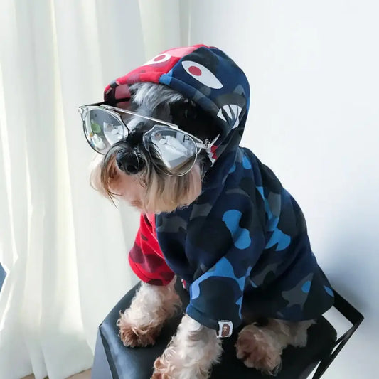 Pawra Pupreme Camouflage Hoodie – Exclusive Designer Petwear