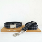 The Midnight Check Set — Collar & Leash