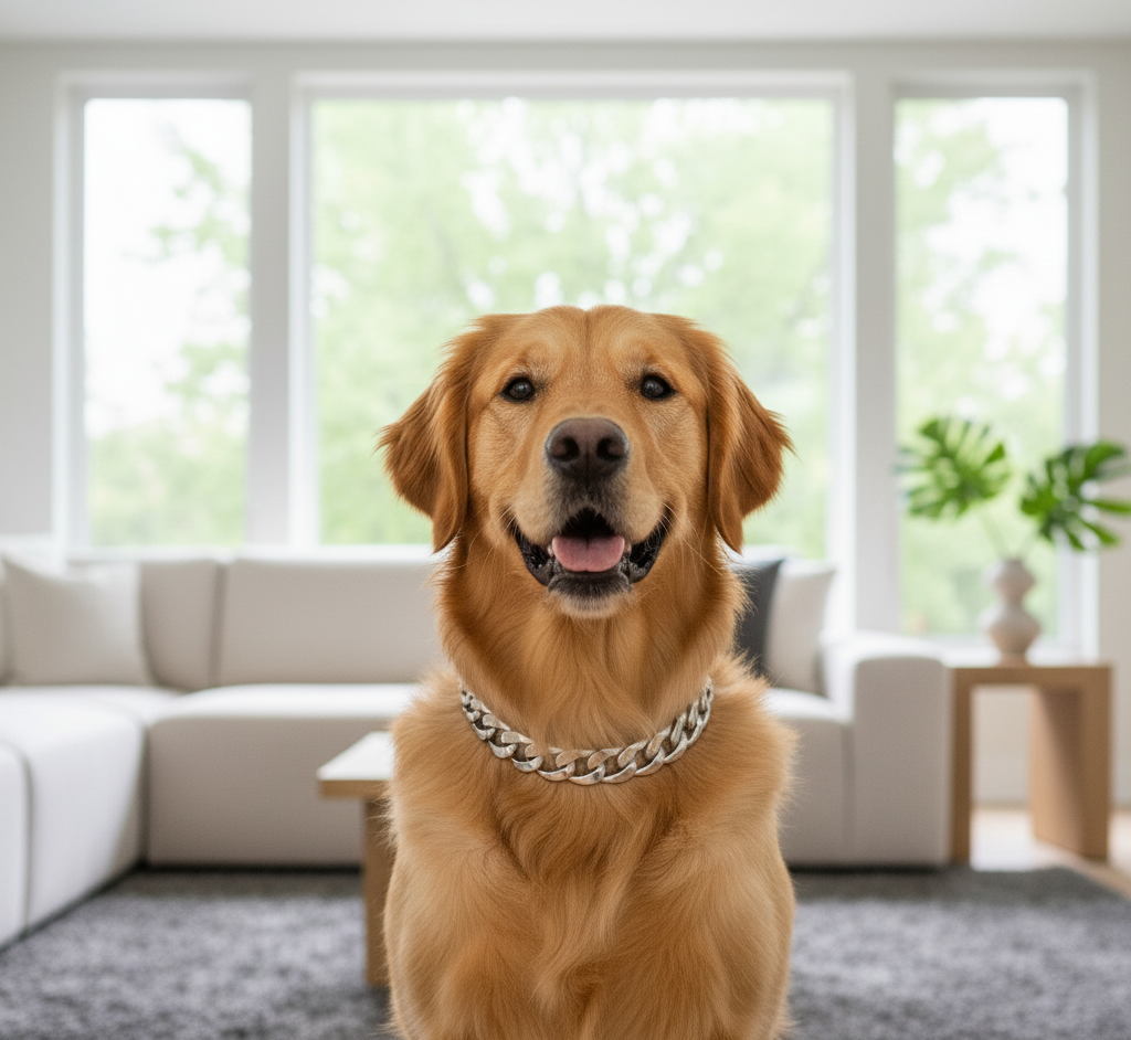 Pawra Luxe Cuban Link Collar