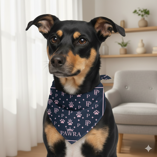 Pawra Midnight Royale Bandana