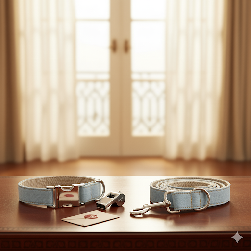 The Indigo Luxe Denim Leash