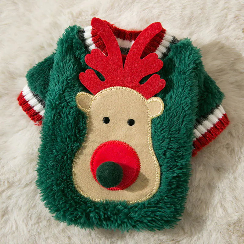 Pawra™ Christmas Cozy Puppy Sweater