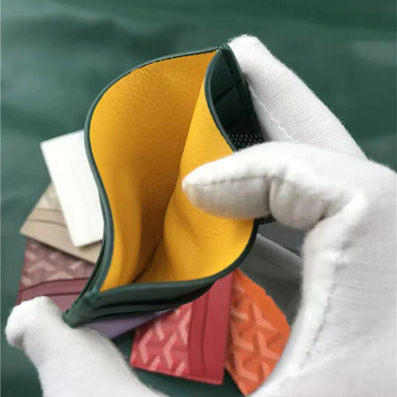 "Saint-Sulpice Goyard Card Holder and Mini Wallet (One Set)"