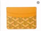 "Saint-Sulpice Goyard Card Holder and Mini Wallet (One Set)"