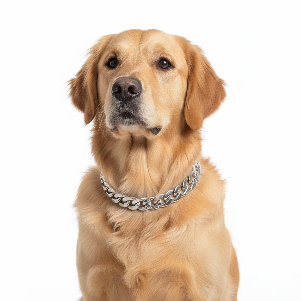 Pawra Luxe Cuban Link Collar