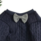 Pawra Noir Bow Couture Dog Outfit