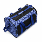 Pawra Luxe Soft-Sided Dog Travel Carrier – Blue Floral