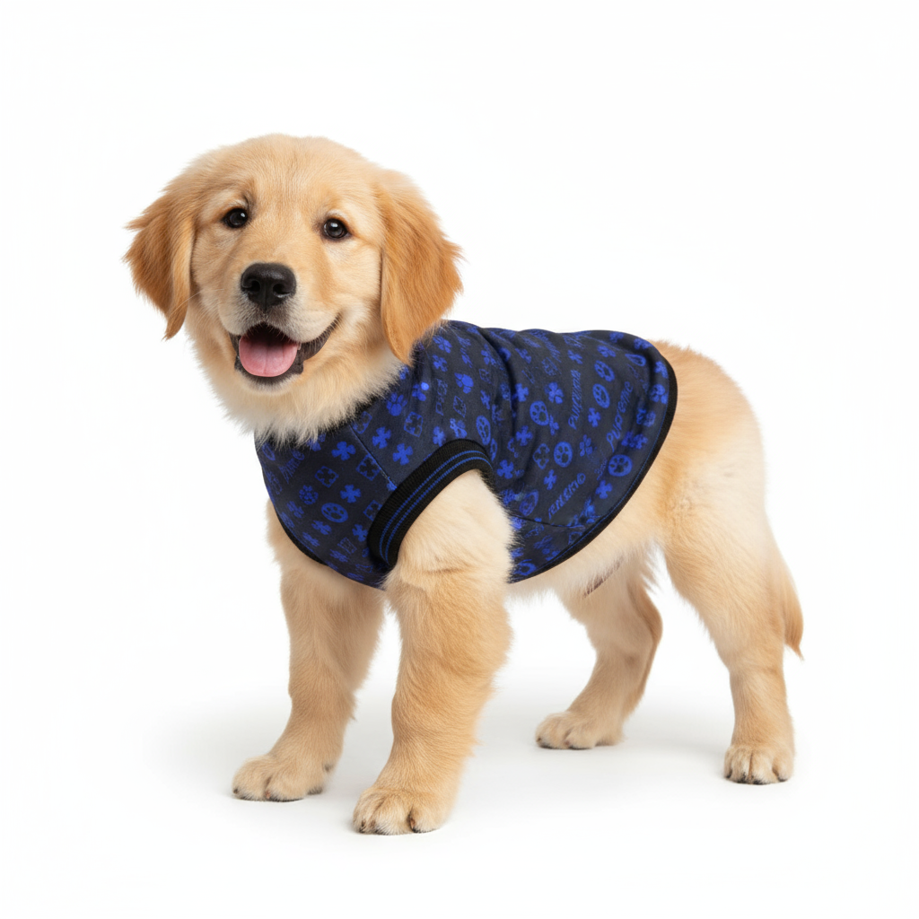 Pawra Pupreme Monogram Luxe Streetwear Dog Tee