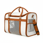 The Pawra Travel Carrier — Luxe Mesh Edition