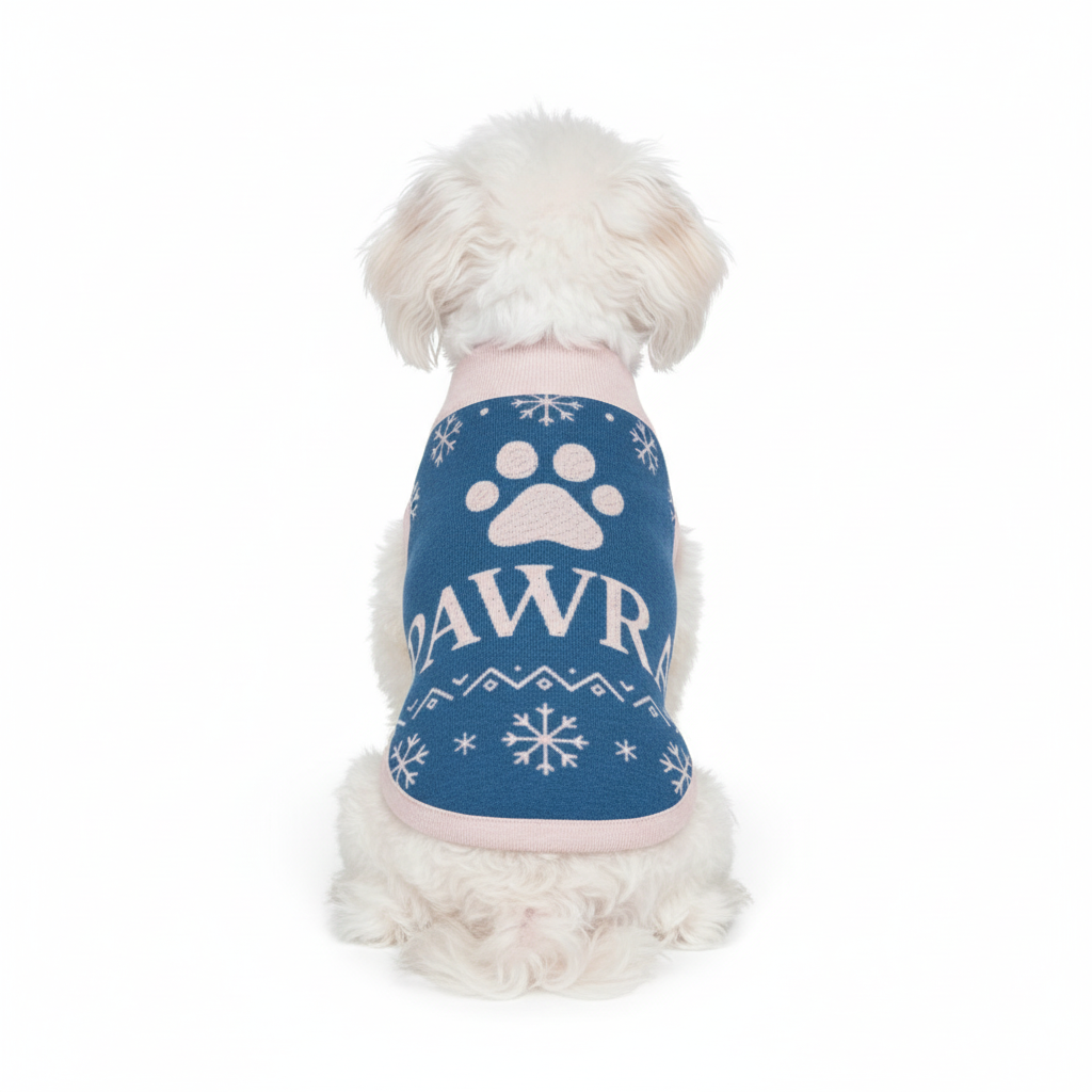 Pawra Winter Snowflake Knit Sweater