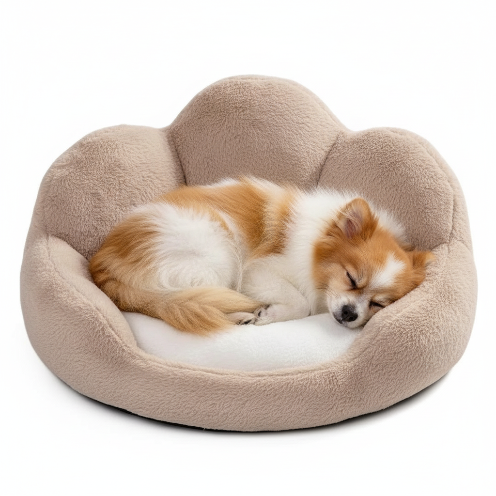 Pawra SnugglePod™ – Ultra-Soft Calming Dog Bed