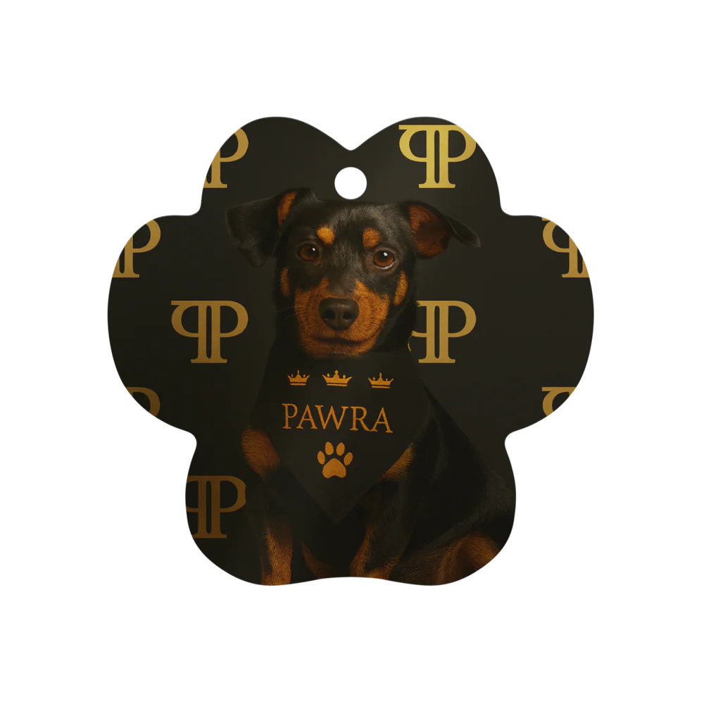Pawra Monogram Luxe ID Charm