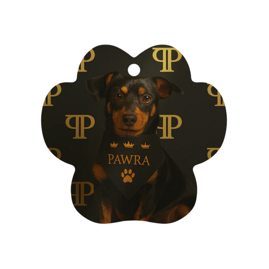 Pawra Monogram Luxe ID Charm